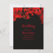 Invitation Mariage des branches de l'arbre de Berry Black & R (Devant)