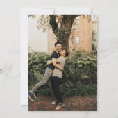 Invitation Mariage des champignons d'automne (Dos)