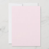 Invitation Mariage des Chouettes d'hiver (Dos)