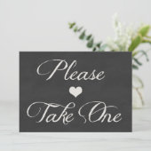 Invitation Mariage des coeurs du plateau de chalut | Prendre  (Debout devant)