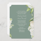 Invitation Mariage des deux parents (Devant / Derrière)