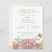Invitation Mariage des fleurs de printemps (Devant)