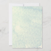 Invitation Mariage des monts Watercolor (Dos)