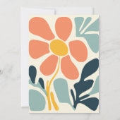 Invitation Mariage des tonalités à thème des années 70 Super  (Dos)