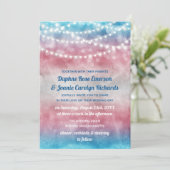 Invitation Mariage des voyants de chaîne Ombre de l'indicateu (Debout devant)