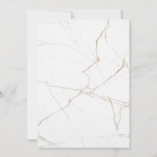 Invitation Mariage Destination Barbade Tropical Gold Map (Dos)