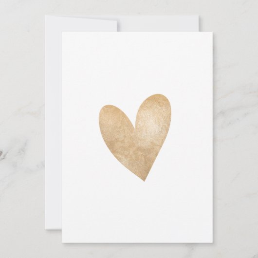 Invitation Mariage Destination Gold World Map Heart Invitatia (Dos)