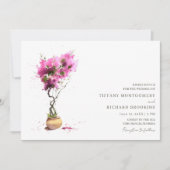 Invitation Mariage d'été de destination côtière (Devant)