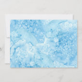 Invitation Mariage d'été de mer et de plage (Dos)