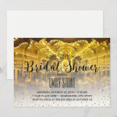 Invitation Mariage d'été Merry Go Round Fête des mariées mode (Devant / Derrière)