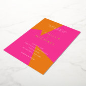 Invitation Mariage d'été moderne (Rotation)