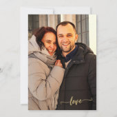 Invitation Mariage d'étincelles d'or de la lanterne d'automne (Dos)