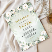 Invitation Mariage d'eucalyptus