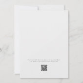 Invitation Mariage d'évasion d'hiver islandais (Dos)