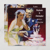 Invitation Mariage d'Halloween Horror (Devant / Derrière)