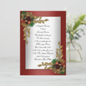 Invitation Mariage d'hiver (Debout devant)