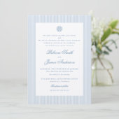 Invitation Mariage d'hiver classique classique classique (Debout devant)
