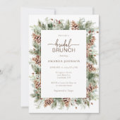 Invitation Mariage d'hiver Fête de mariage (Devant)