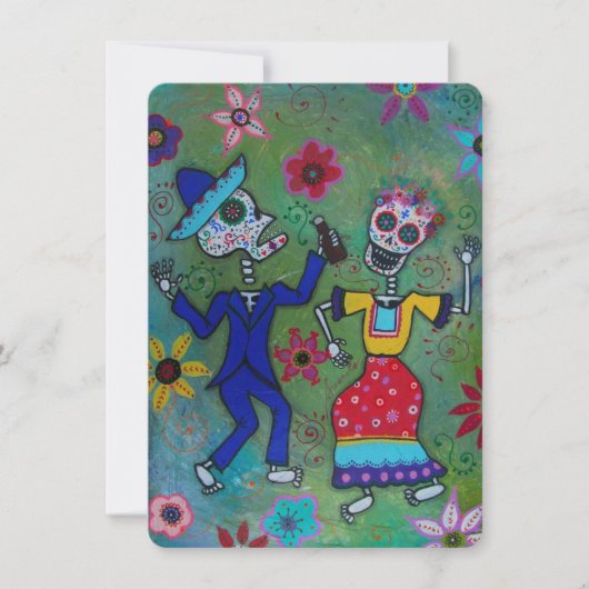 INVITATION MARIAGE DIA DE LOS MUERTOS (Devant)