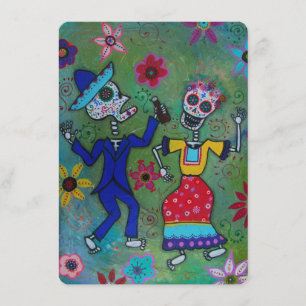 INVITATION MARIAGE DIA DE LOS MUERTOS
