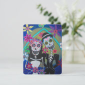 INVITATION MARIAGE DIA DE LOS MUERTOS (Debout devant)