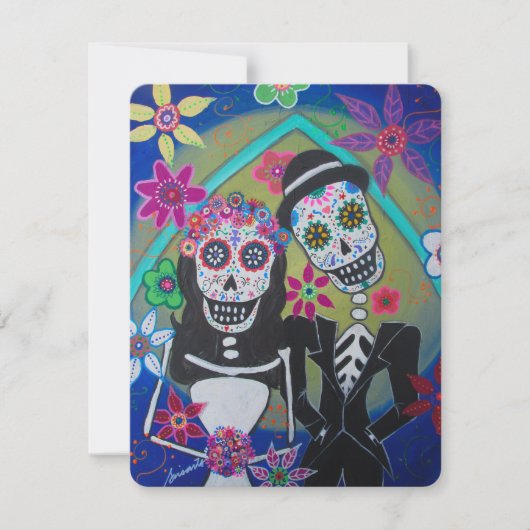 INVITATION MARIAGE DIA DE LOS MUERTOS (Devant)