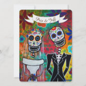 INVITATION MARIAGE DIA DE LOS MUERTOS (Devant)