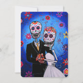 INVITATION MARIAGE DIA DE LOS MUERTOS (Devant)
