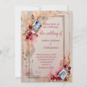 Invitation Mariage Diamond et Ruby (Devant)