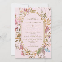 Mariage d'images Boho Spring Blush & Gold Fleurs s