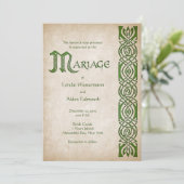 Invitation Mariage d'Imaginaire Celtic Viking (Debout devant)