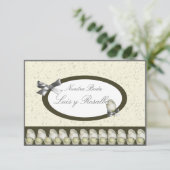 Invitation Mariage d'invitation (Debout devant)