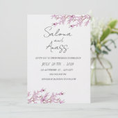 Invitation Mariage d'invitation (Debout devant)