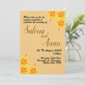 Invitation Mariage d'invitation (Debout devant)