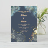 Invitation mariage d'invitation à l'élégance simple (Debout devant)