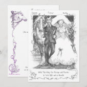 Invitation Mariage d'invitation de JudeToo LB31 (Devant / Derrière)