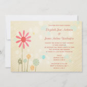 Invitation Mariage d'oiseaux d'amour mignons (Dos)