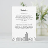 Invitation Mariage d'Oklahoma City | Détails de l'invité (Debout devant)