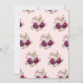 Invitation Mariage d'Onkar de Sikh Ik rose géométrique (Dos)