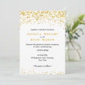 Invitation mariage d'or (Debout devant)