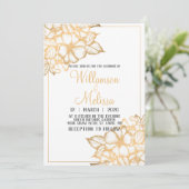Invitation Mariage d'or (Debout devant)