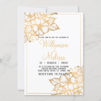 Invitation Mariage d'or