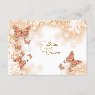 Invitation Mariage d'or de pêche de corail fiançailles annive