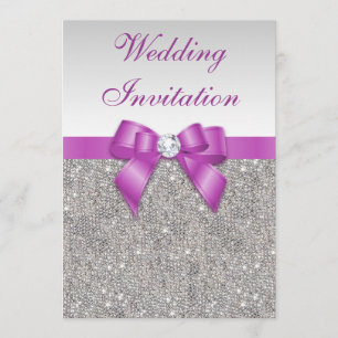 Invitation Mariage d'orchidées radiantes pour les séquences d