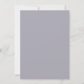 Invitation Mariage Douce Floraison Lilas (Dos)