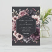 Invitation Mariage Dramatique aux Prunes (Debout devant)