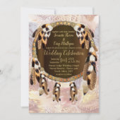 Invitation Mariage Dream Catcher (Devant)