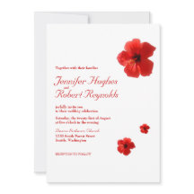 Mariage du budget tropical de l'Hibiscus rouge