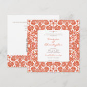 Invitation Mariage du coucher de soleil de Vérone (Devant / Derrière)