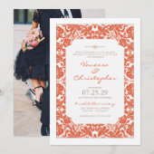 Invitation Mariage du coucher de soleil de Vérone (Devant / Derrière)